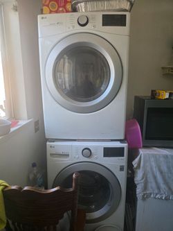 Lg washer & dryer