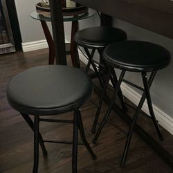 Black Stools 
