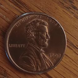 1999 Denver Mint Lincoln Cent W/Desirable Errors!