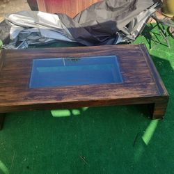 Coffee Table With Lower Magazine Rack