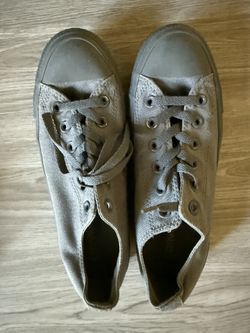 Grey Mono color Converse