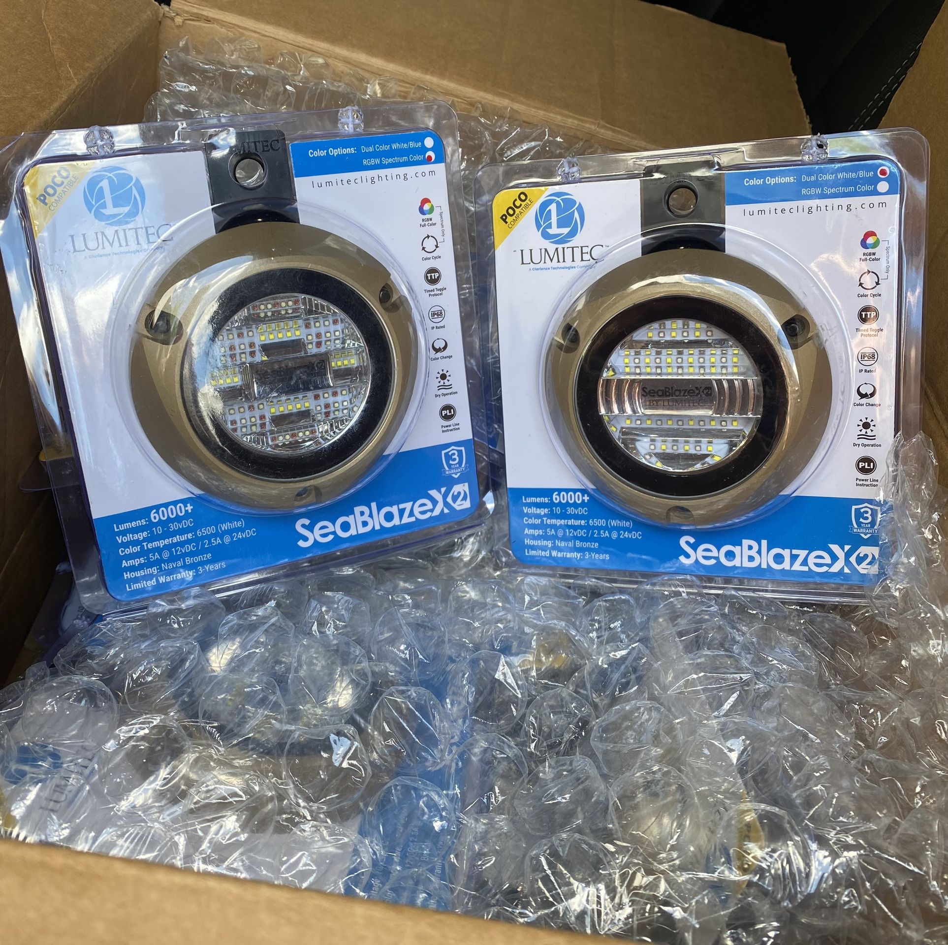 Lumitec Underwater Lights Seablaze X2 for Sale in Hialeah, FL OfferUp
