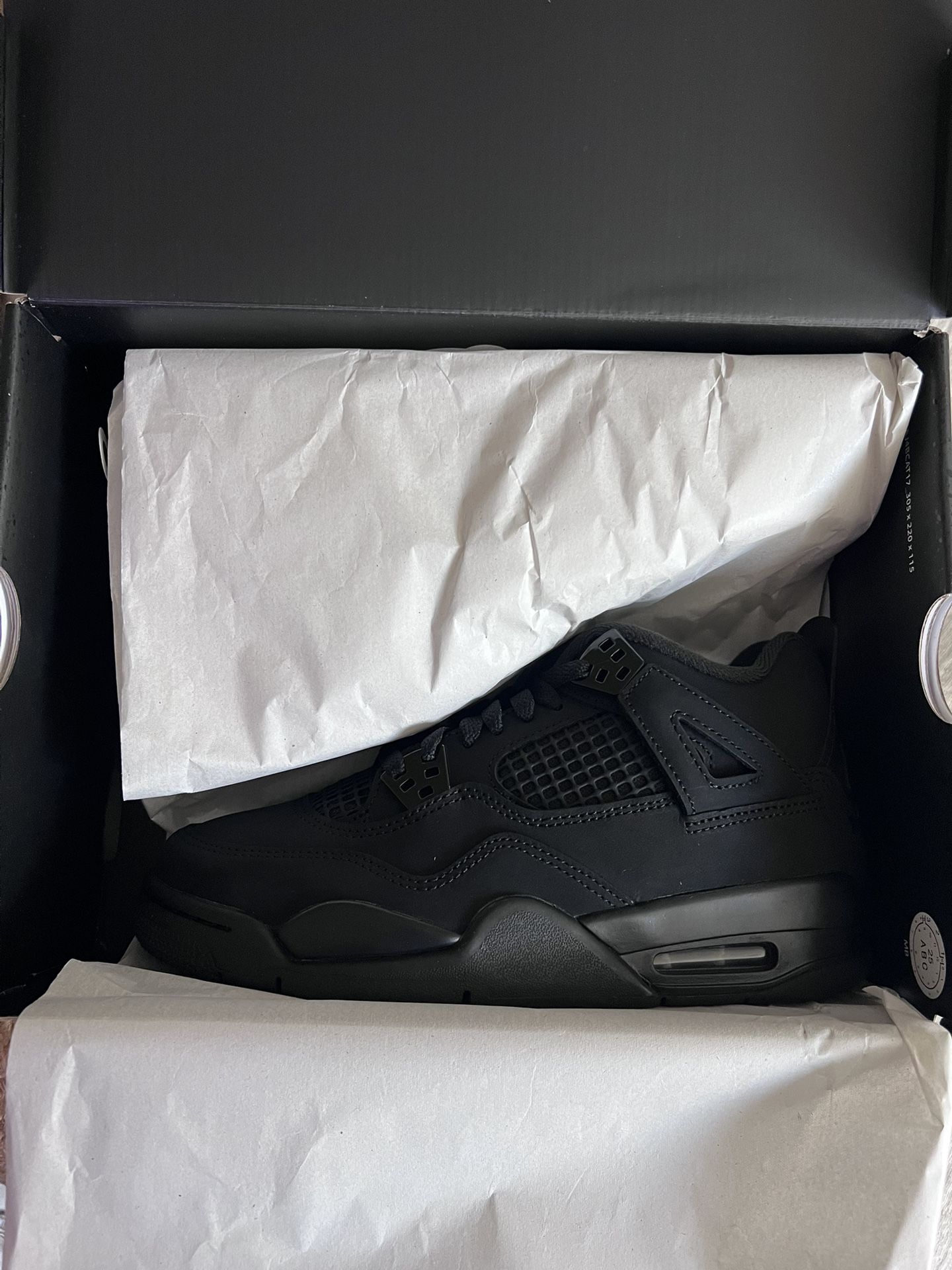 Black Cat 4s Sz 6y