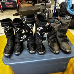 Motorcycle Boots $30 Each Pair
