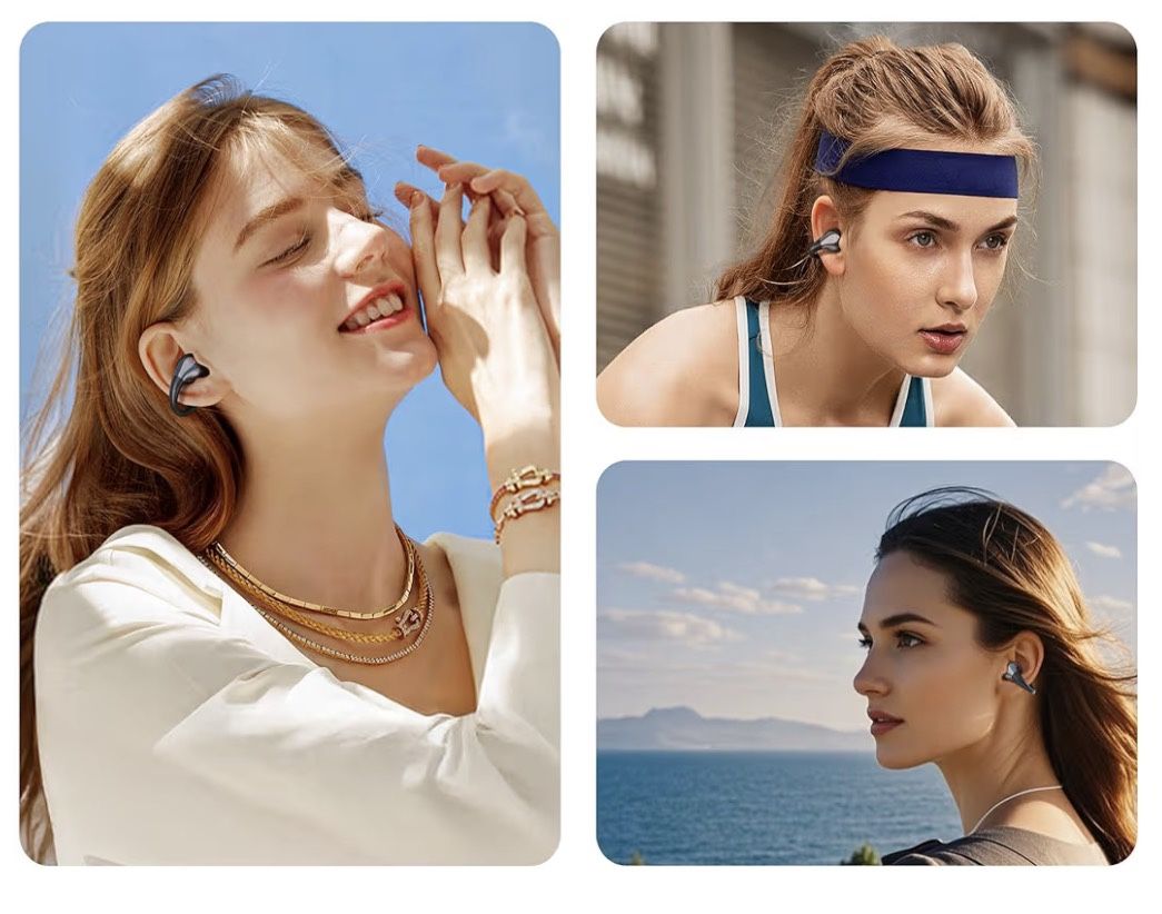 Open Ear Headphones Wireless Bluetooth OWS