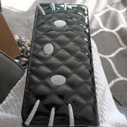 Hello Kitty Black Little White Decor And Magnetic Closure 