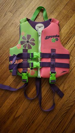 US Coast Guard approved Speedo child life vest