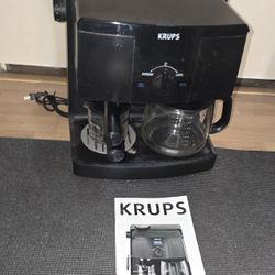 Krupps Coffee and Expresso maker