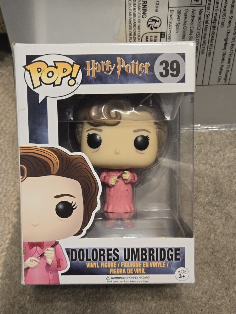 Harry Potter Dolores Umbridge VAULTED Funko Pop