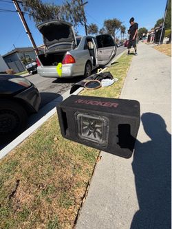 Kicker 12in Subwoofer with Box $200 OBO