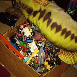 Box Of Boy Coded Toys 