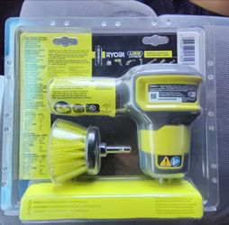 Ryobi power scrubber kit for tile granite and fiberglass
