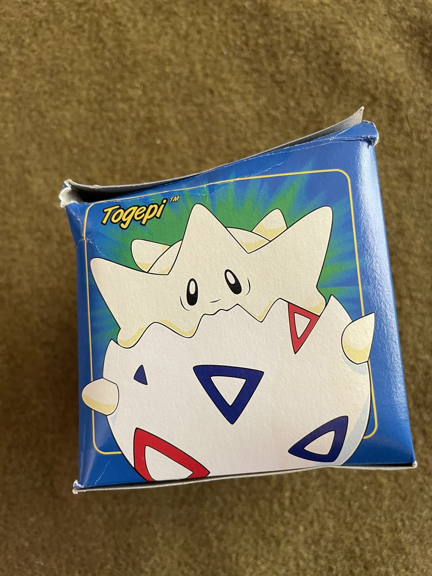 Pokemon (Burger King) TOGEPI 23KT Gold-Plated Trading card still plastic sealed
