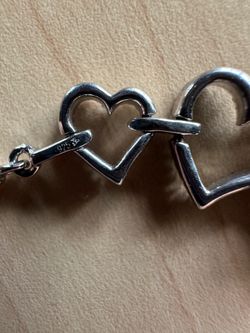 Triple Heart Bolo Bracelet
