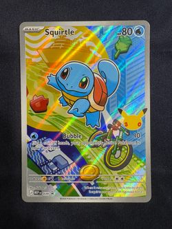 Squirtle 039 Promo - First Partner Illustration - NM Pokemon TCG Card