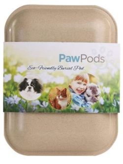 MEDIUM SIZE PAW PODS PET CASKET