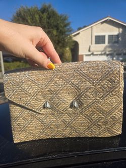 Gold and silver crossbody purse Stella and Dot