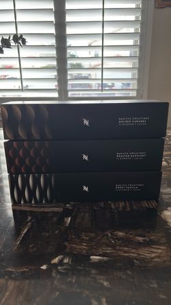 Nespresso Barista Creations Coffee Pods – 3 Boxes with 10 capsules each