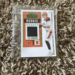 Joe Burrow Rookie Ticket 