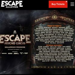 ESCAPE 2DAY VIP WRISTBAND!!
