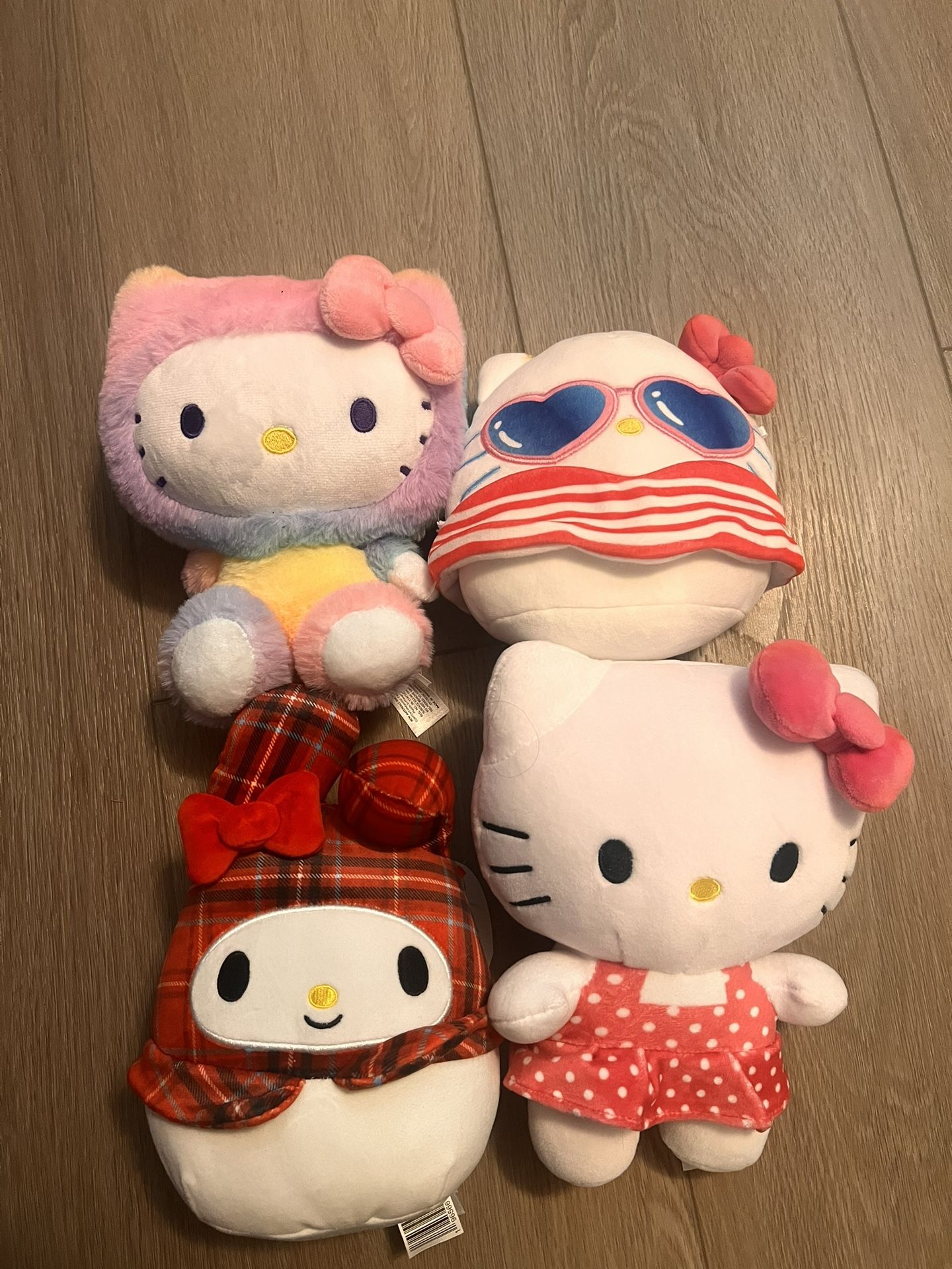Hello Kitty Plushies 