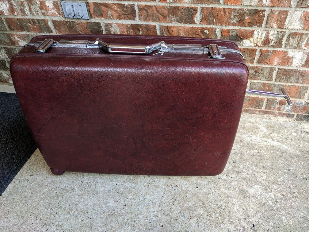 Vintage Suitcase, Clean Interior 