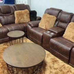 Santiago Two-Piece Reclining  Living Room $899