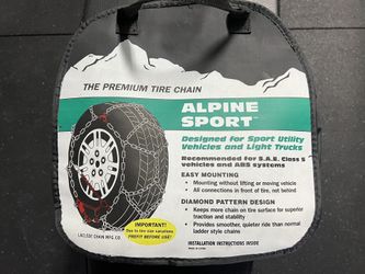 Tire Chains Never Used - Still Available If Post Is Up