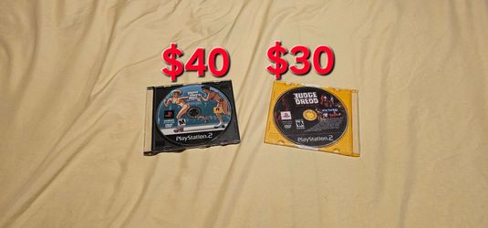 Sony PlayStation 2 ps2 grand theft auto vice city stories judge dredd