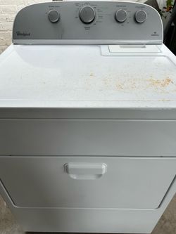 Heavy duty whirlpool electric dryer