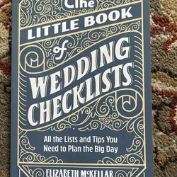 Little Book Of Wedding Checklists