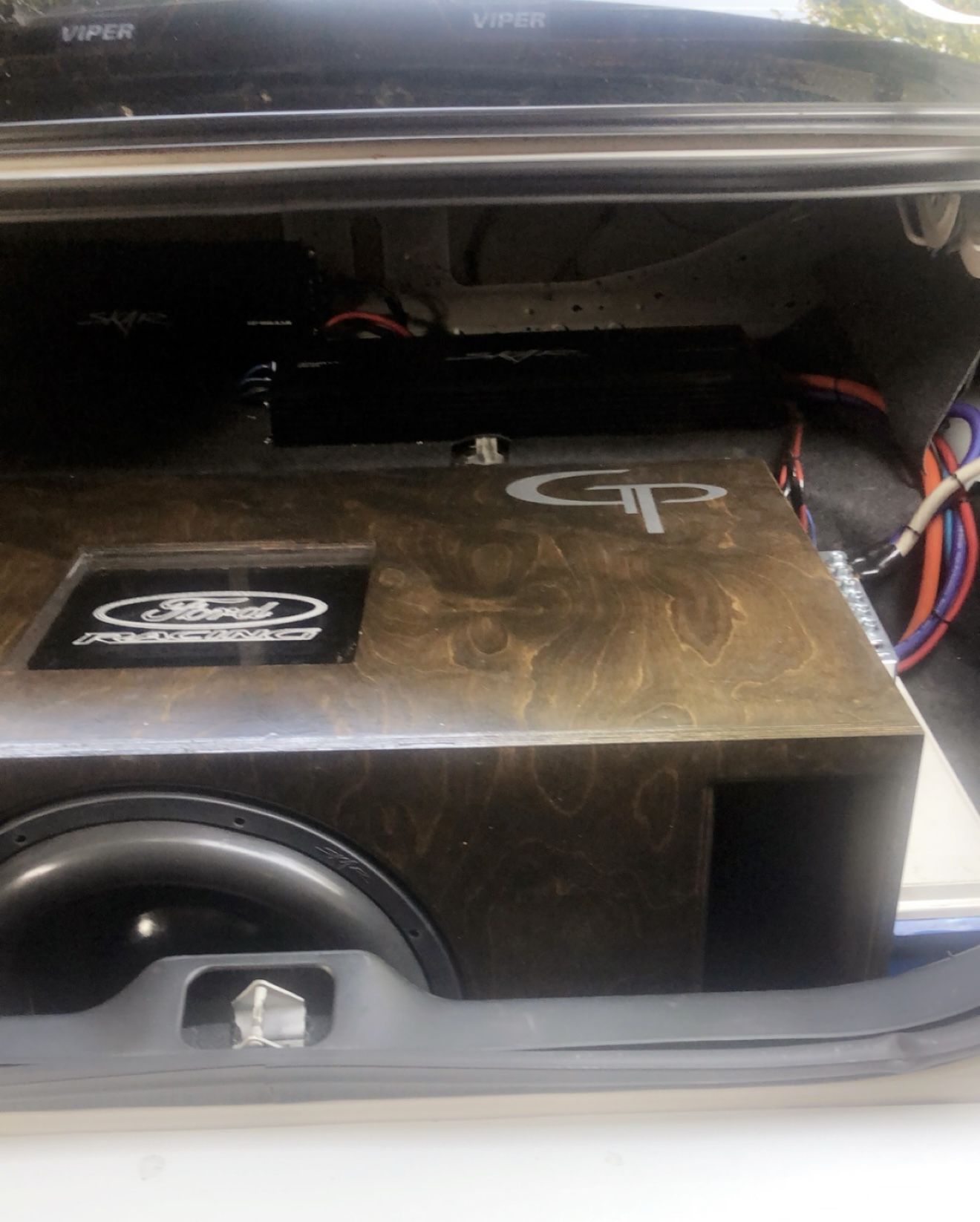 15inch subwoofer with a custom box