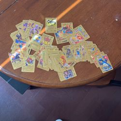 55 Gold Piece Pokémon Cards