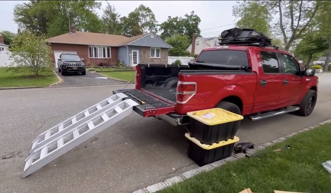 Brand New 4 Ton 8800 Lbs Capacity Truck Car Heavy Duty Aluminum Ramps
