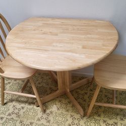 Table with two chairs