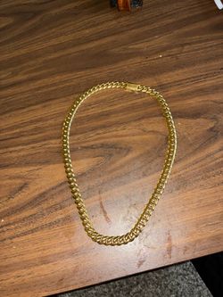 Custom Cuban link gold chain