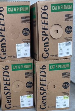 Cat 6 Plenum