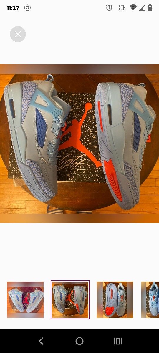 2 Pair of Sz 12 Men's Jordans For 300$