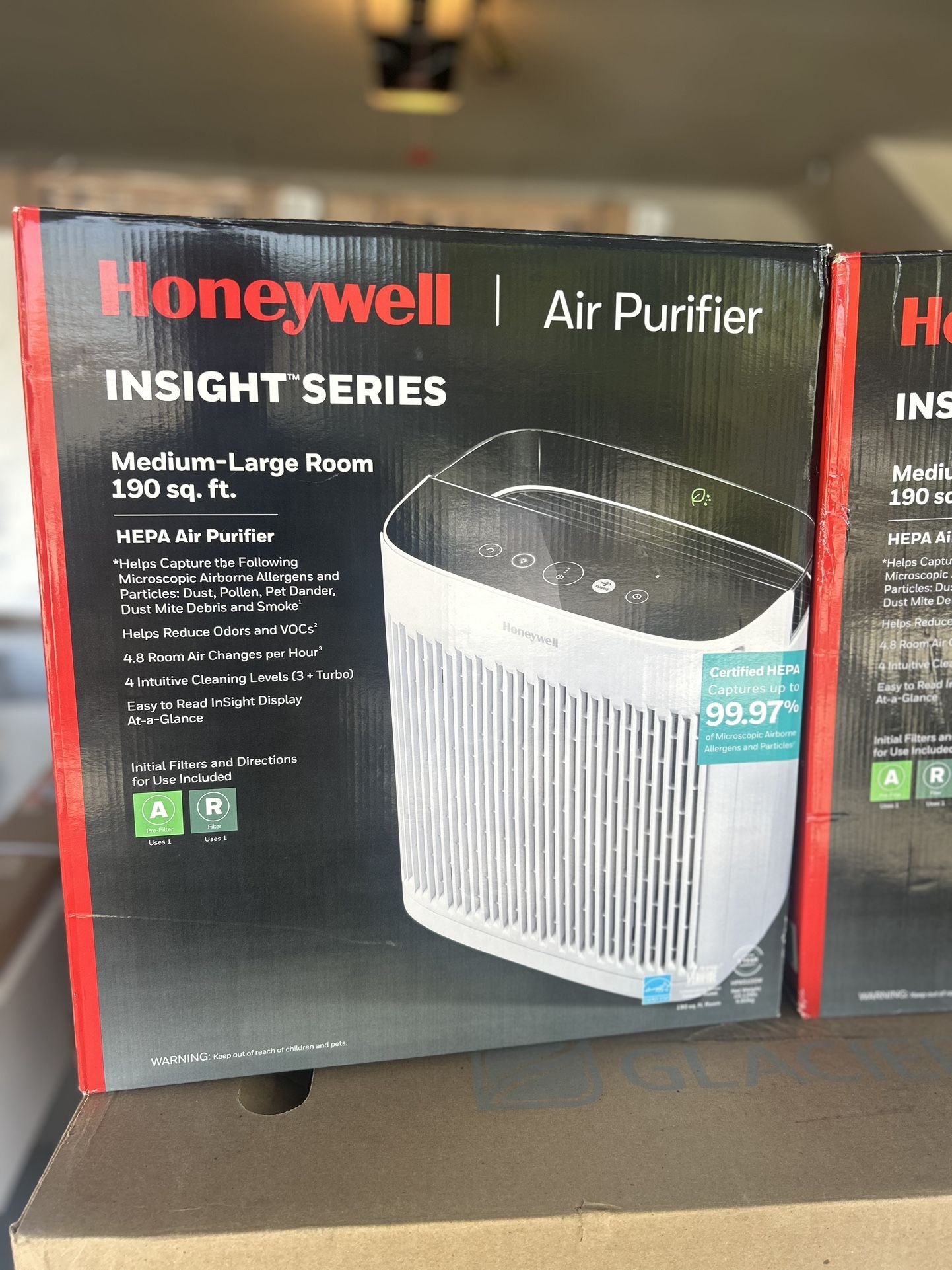 Honeywell Insight HEPA Air Purifier 190sq ft