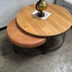 $250 Coffee & Nesting Table Set – Space-Saving Style with Modern Flair