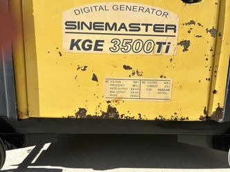 Generator (for Parts Only)