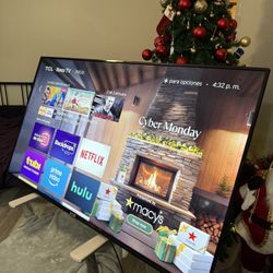 2020 TCL 65 Inches Smart Tv 4k Roku System