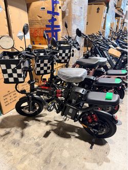 Folding Electric Bike for Adults, 800W Peak Motor 20MPH, Ebike with 48V 14Ah Removable Battery,