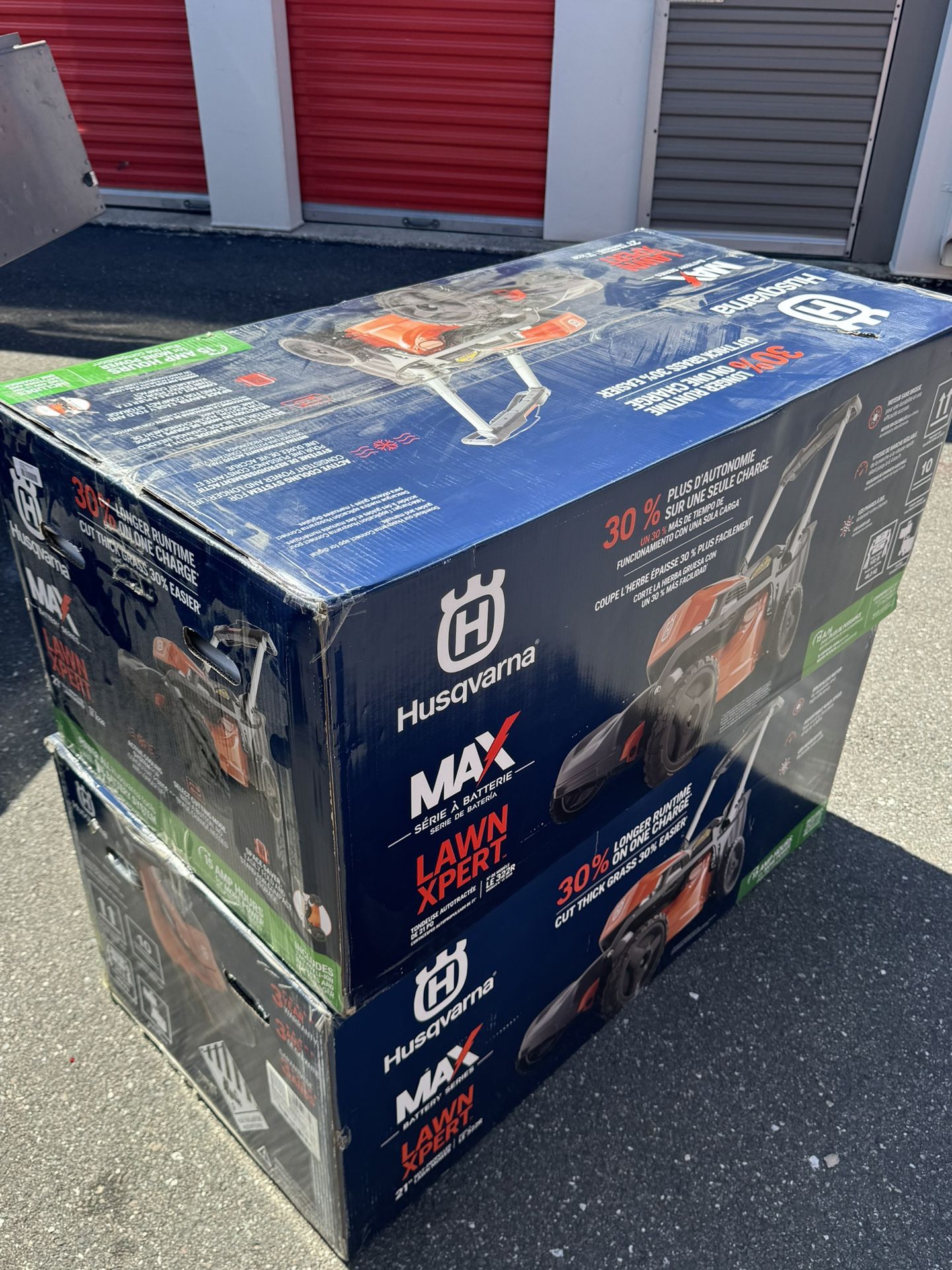 Husqvarna 21” Self Propelled 40v Lithium Ion Powered Lawn Mower