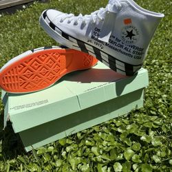 DS Off-White Converse SZ 10.5 Men’s 