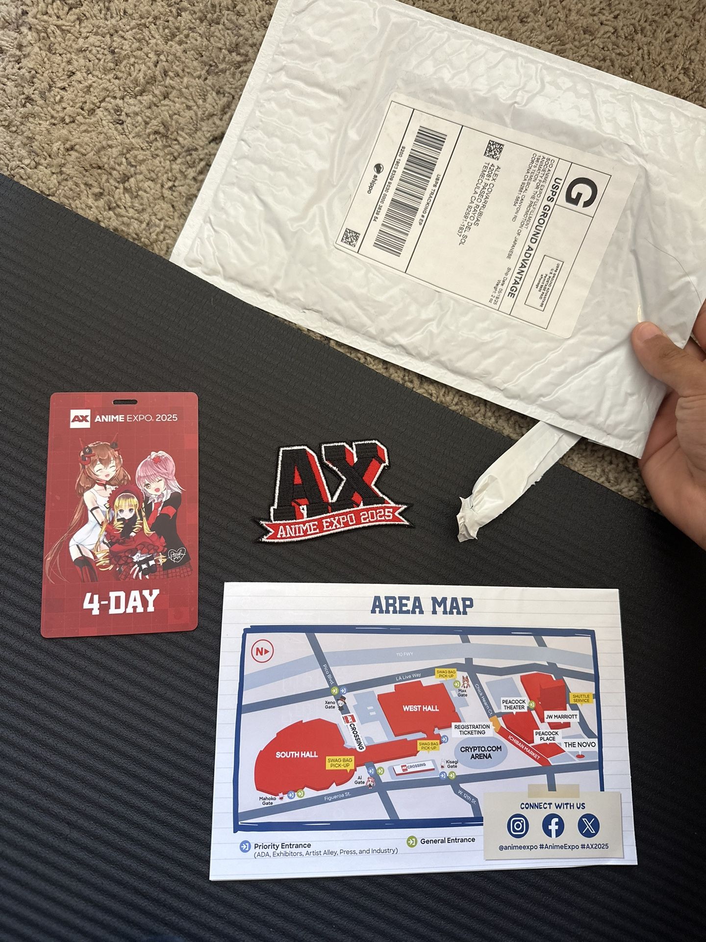 LA Anime expo Ticket 4 Day 