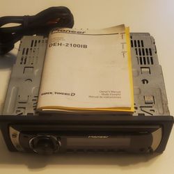 Pioneer DEH-2100IB Car CD Player / Receiver