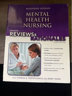 Mental Health Nursing Reviews & Rationals