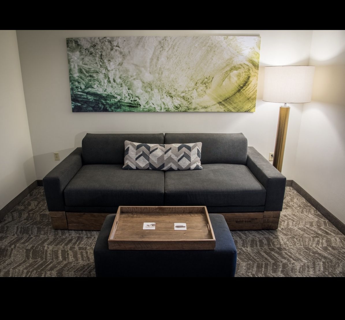 WEST ELM SLEEPER SOFA ( NEW) OPEN BOX