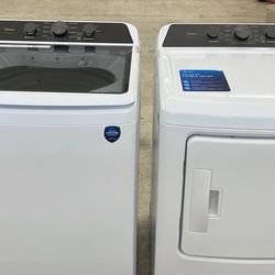 Midea (floor Model) Top Load Washer And Dryer 